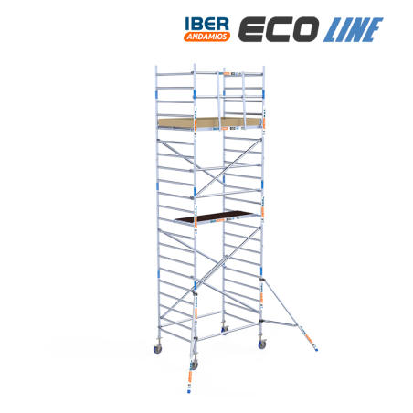 Torre de andamio móvil 135x190x720 m | LÍNEA ECO