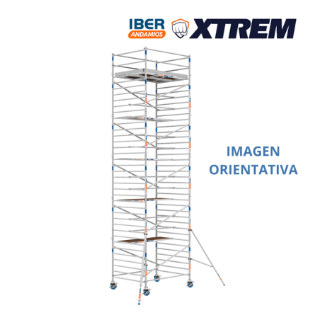Torre de andaime móvel 150x305x1320 | Linha XTREM