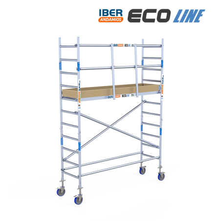 Torre de andamio móvil 75x250x420 m | LÍNEA ECO