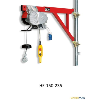 Elevador Eléctrico de Bandera HE-235 Cintermaq – 35 Metros y 200 Kg