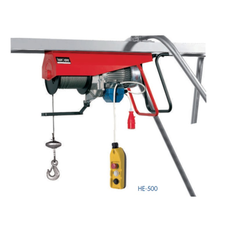 Elevador Eléctrico de Obra HE-500 MF TS Cintermaq – Tiro Directo 500 Kg (25 Metros)
