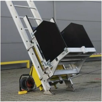 Elevador de Escalera Eléctrico para Paneles Solares y Materiales – 12 Metros y 250 Kg