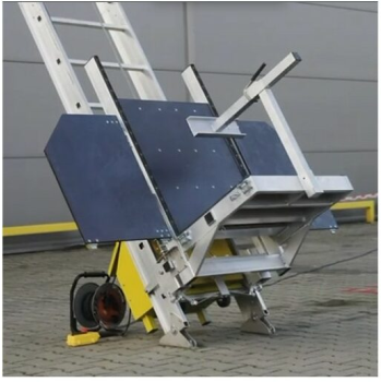 Elevador de Escalera Eléctrico para Paneles Solares y Materiales – 12 Metros y 250 Kg