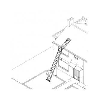 Elevador de Escalera Eléctrico para Materiales de Construcción Drabest (Aluminio)