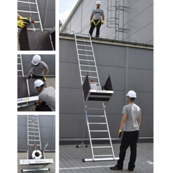Elevador de Escalera Eléctrico para Materiales de Construcción Drabest (Aluminio)