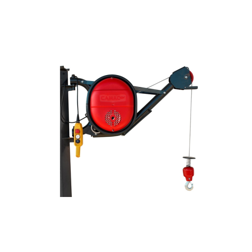 Elevador Eléctrico de Obra Minor Millennium Camac – Polipasto de Bandera (325 Kg)