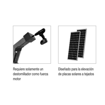 Elevador de Escada para Painéis Solares e Pequenas Cargas DRIVER 100 CAMAC