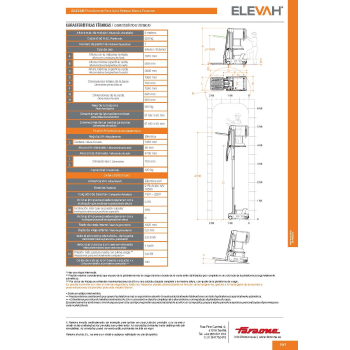 Elevador Unipessoal para Picking 6 TFL (Altura de Trabalho 6 m)