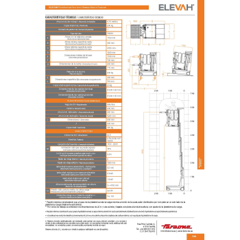 Elevador Picking Elevah 65 Move | 6,5 m | Comprar