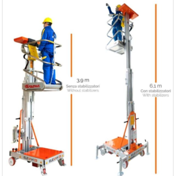Elevador Unipersonal Manual Elevah 61 (Altura de Trabajo 6,1 m)