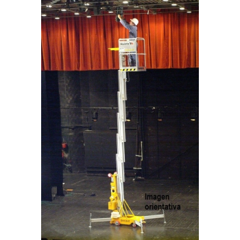 Elevador Unipessoal Quick Up 11 Haulotte (Altura de Trabalho 10,8 m)