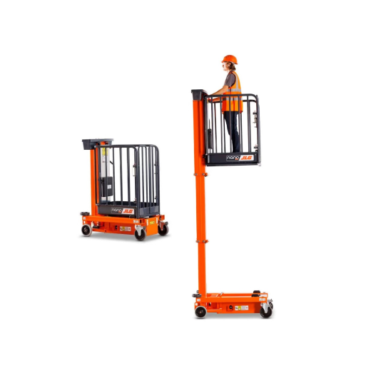 Plataforma Elevadora de Personal de Empuje Manual y Elevación Eléctrica Nano 25 (Altura de Trabajo 4,50 m)