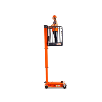 Plataforma Elevadora de Personal de Empuje Manual y Elevación Eléctrica Nano 25 (Altura de Trabajo 4,50 m)
