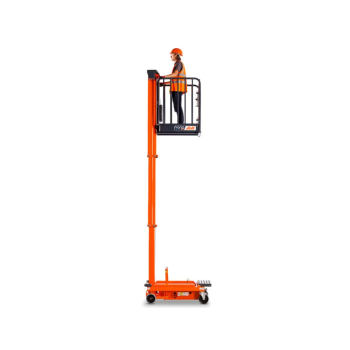 Plataforma Elevadora de Personal de Empuje Manual y Elevación Eléctrica Nano 35 (Altura de Trabajo 5,50 m)