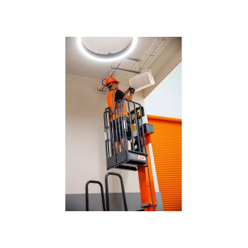 Plataforma Elevadora de Personal de Empuje Manual y Elevación Eléctrica Nano 30 CS (Altura de Trabajo 4,95 m)