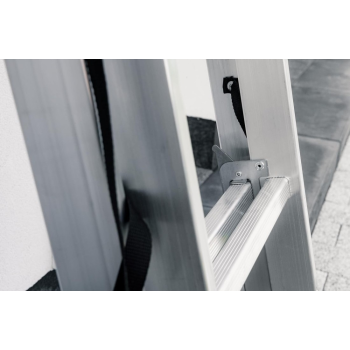 Escalera multiusos aluminio tres tramos 8 peldaños