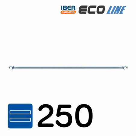 Barra horizontal 250 cm | LINHA ECO