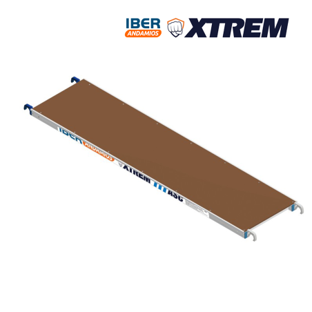 Plataforma 250 sem portinhola para andaimes rebatíveis e torres móveis | LINHA XTREM