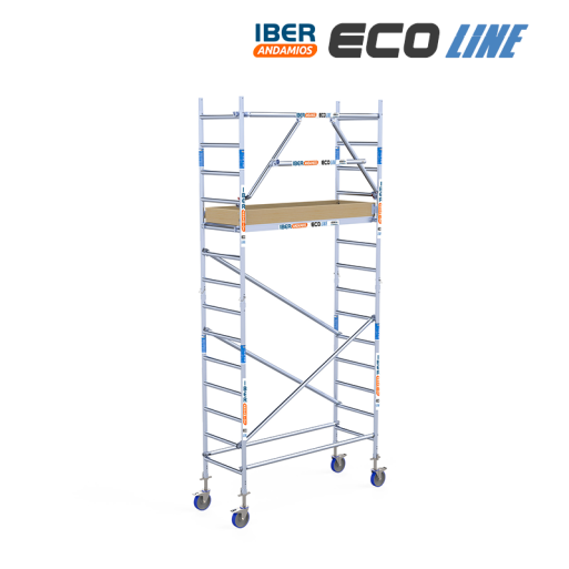Torre de andamio móvil 75x190x520 m | LÍNEA ECO EXTRA