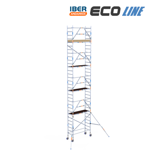 Torre de andaime móvel 75x190x1020 m | LINHA ECO EXTRA