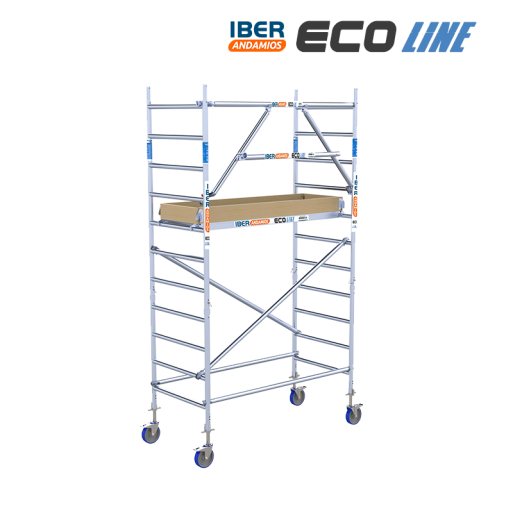 Torre de andaime móvel 90x190x420 m | LINHA ECO EXTRA