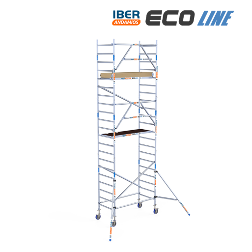 Torre de andamio móvil 90x190x720 m | LÍNEA ECO EXTRA