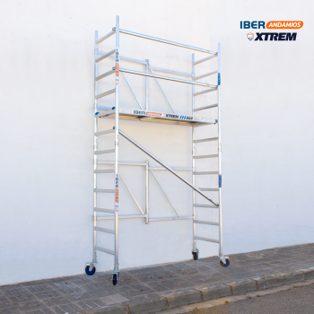 Andaime dobrável ASC 75x190 4,70 m Altura de trabalho | LINHA XTREM