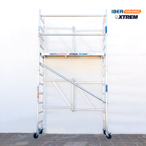 Andaime dobrável ASC 75x190 4,70 m Altura de trabalho | LINHA XTREM