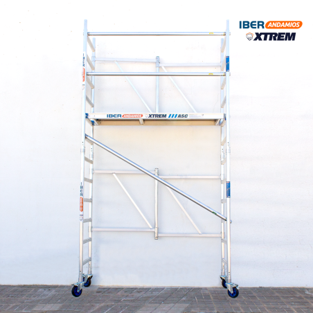 Andaime dobrável ASC 75x190 4,70 m Altura de trabalho | LINHA XTREM