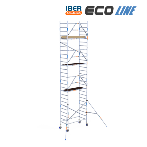 Torre de andaime móvel 90x190x920 m | LINHA ECO EXTRA